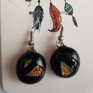 Dichroic Earrings